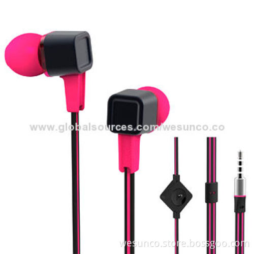 Earbuds with Microphone, Good-quality and Popular, Used for Mobile Phone, Colorful
